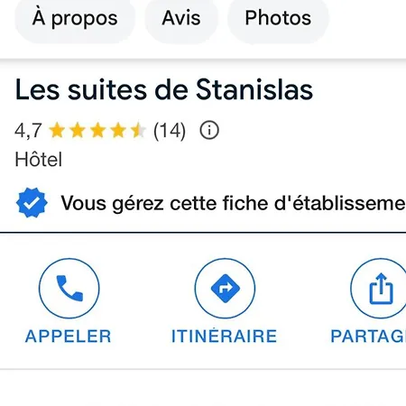 Lägenhet Les De Stanislas Jacuzzi & Nancy