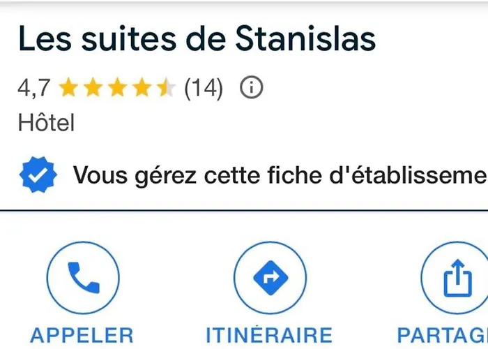 Lägenhet Les De Stanislas Jacuzzi & Nancy